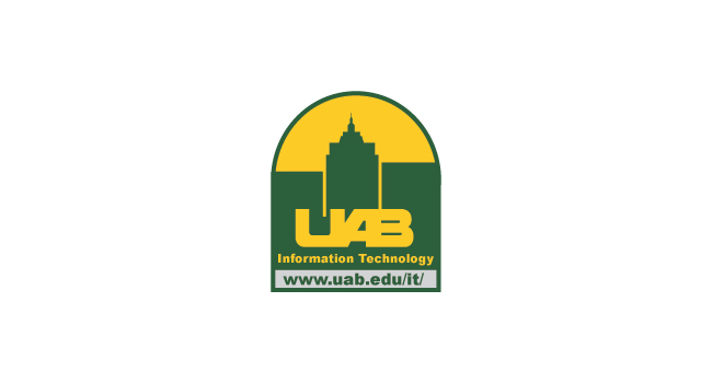 UAB Department of IT logo design